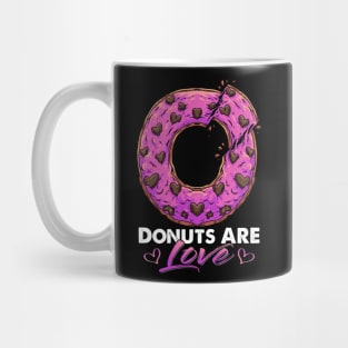 Donuts Are Love Cute Donut Lover Tee Doughnut Maker I Love Donuts Mug